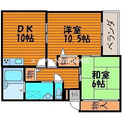 オーブ21の物件間取画像